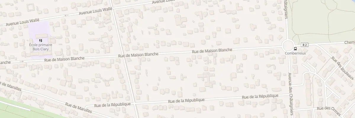 Plan du 58 Rue de Maison Blanche à Boissy-Saint-Léger