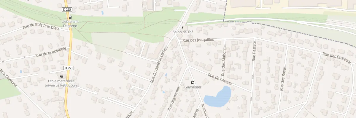 Plan du 8 Av de la Gare à Villecresnes