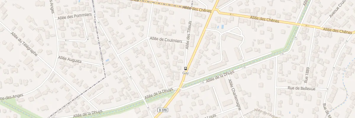 Plan du 7 All des Tilleuls à Gagny