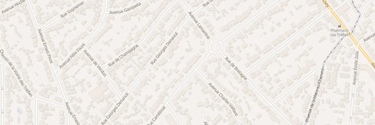 Plan du 54 Rue Camelinat à Sevran