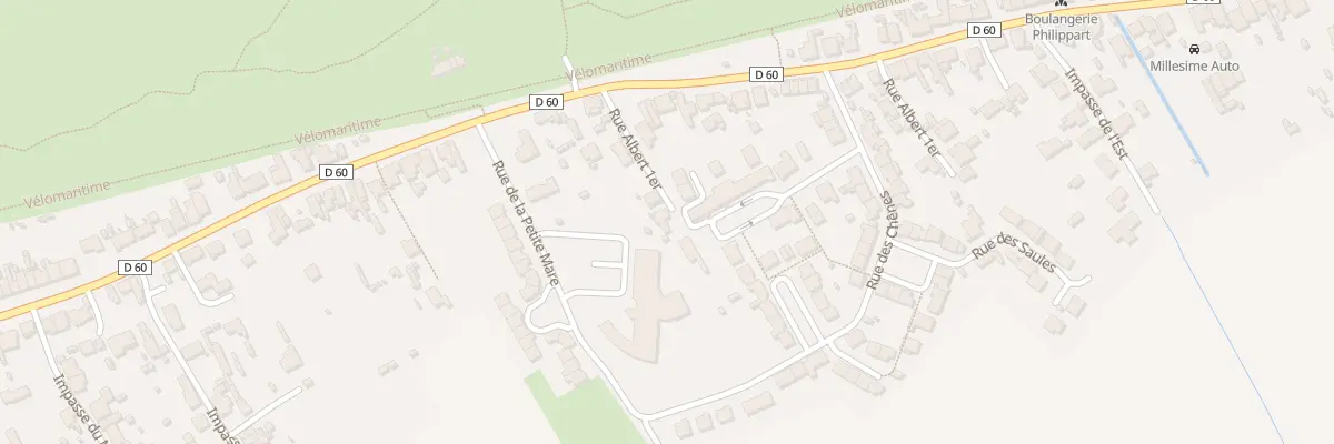 Plan du 4B Rue Albert 1er à Bray-Dunes