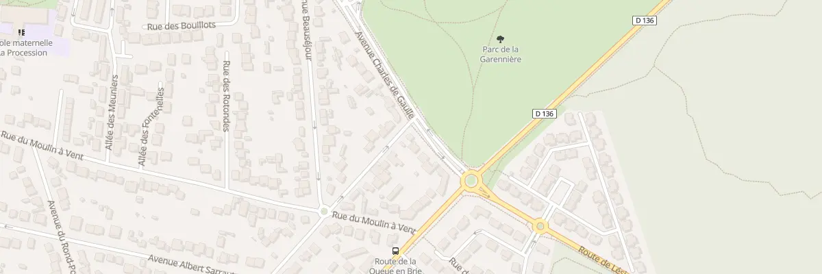 Plan du 1 Rue d’Estienne d’Orves à Sucy-en-Brie