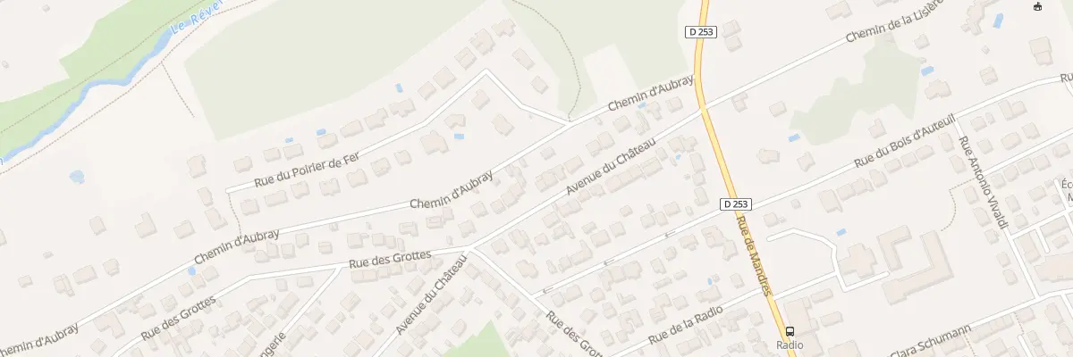 Plan du 101 Av du Château à Villecresnes