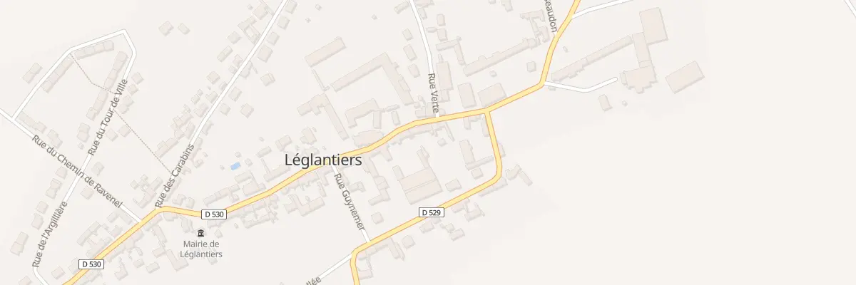 Plan du 44 Gr Grande Rue à Léglantiers