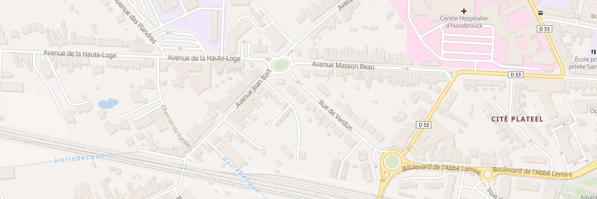 Plan du 31B Rue de Verdun à Hazebrouck
