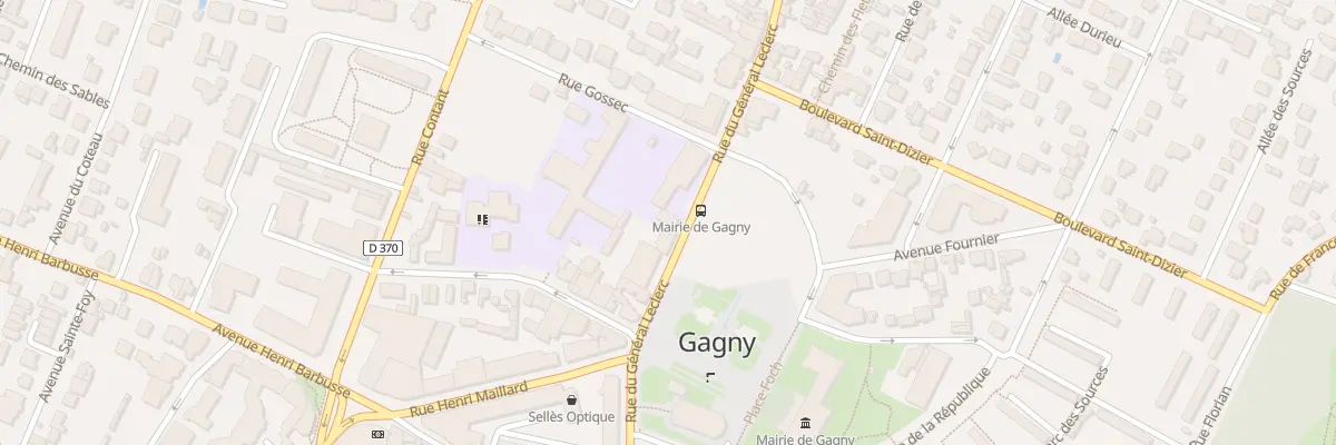 Plan du 21T Rue du Gal Leclerc à Gagny