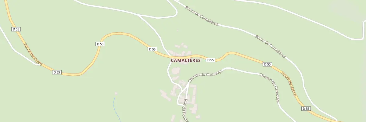 Plan du 3229 Rte de Vabre à Lacaze