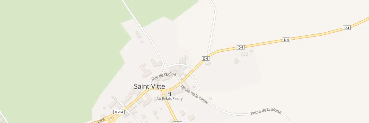 Plan du 4 Che de la Font Prenat à Saint-Vitte