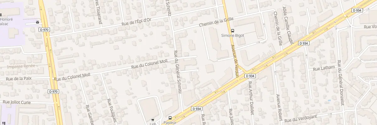 Plan du 2 All Moliere à Neuilly-sur-Marne