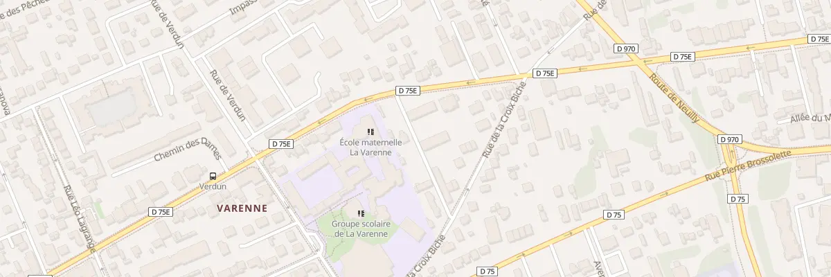 Plan du 84 Bd du Marechal Foch à Noisy-le-Grand