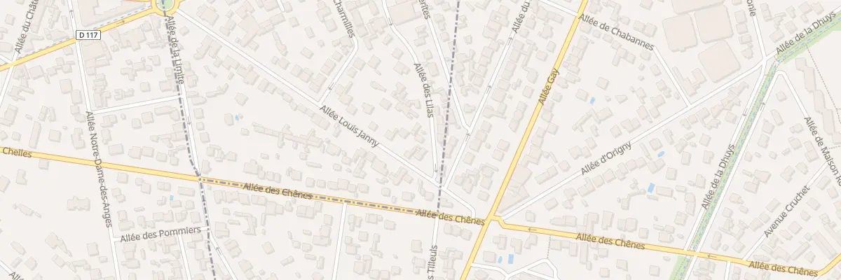 Plan du 7 All des Lilas à Clichy-sous-Bois