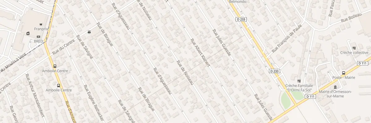 Plan du 46 Rue de Noiseau à Ormesson-sur-Marne