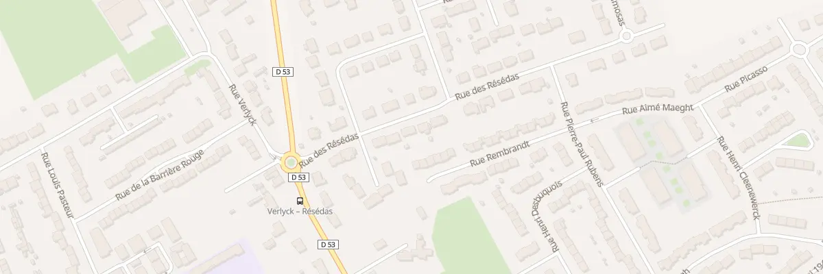 Plan du 10 Rue des Résédas à Hazebrouck