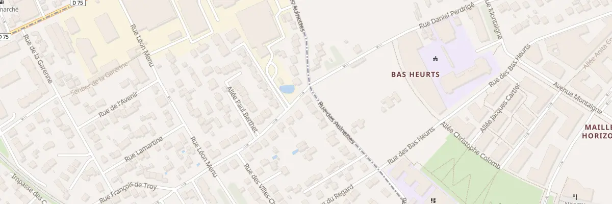 Plan du 42 Rue François de Troy à Bry-sur-Marne