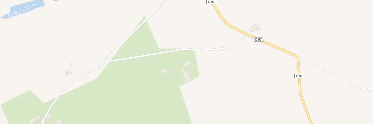 Plan du 100 Vilsoude à La Celette
