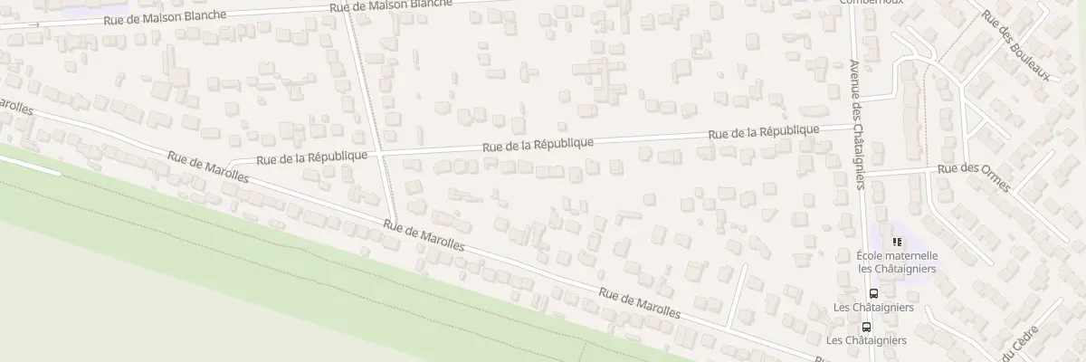 Plan du 22 Rue de la République à Boissy-Saint-Léger