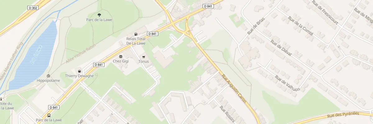 Plan du 102 Rue Augustin Caron à Bruay-la-Buissière