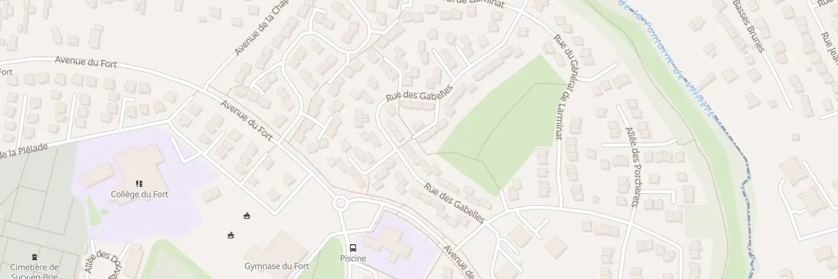 Plan du 22 Rue des Gabelles à Sucy-en-Brie