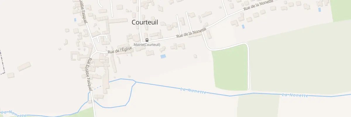 Plan du 6 Rue de la Nonette à Courteuil