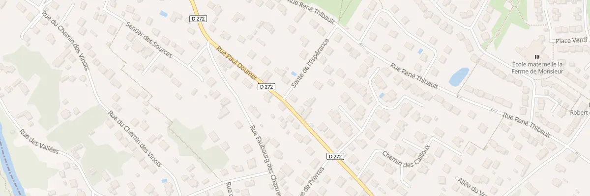 Plan du 50 Rue Paul Doumer à Mandres-les-Roses