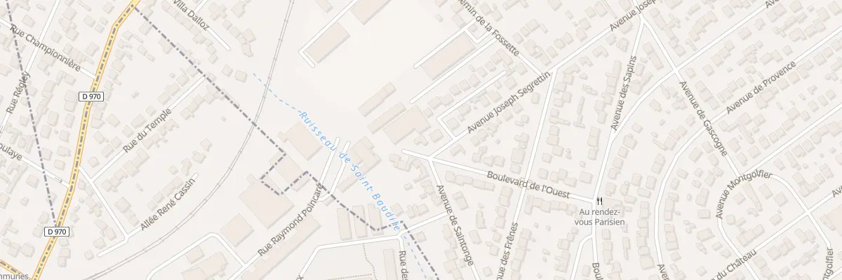 Plan du 58 Av Joseph Segrettin à Gagny