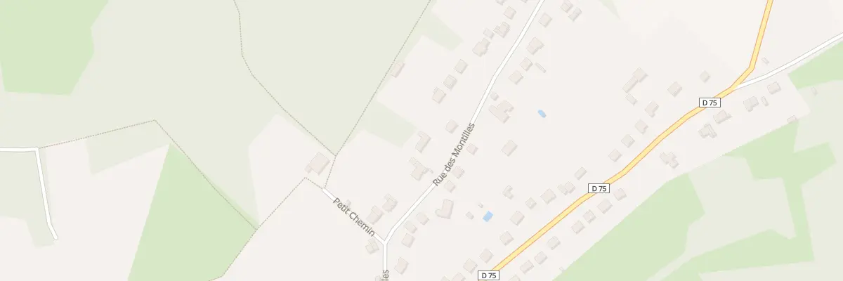 Plan du 223 Rue des Montilles à Cinqueux