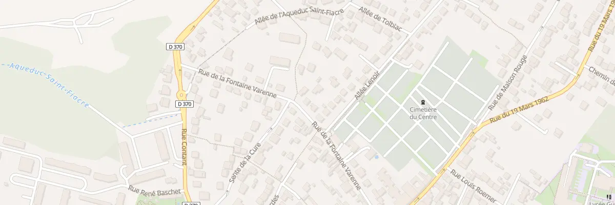 Plan du 30 Rue de la Fontaine Varenne à Gagny