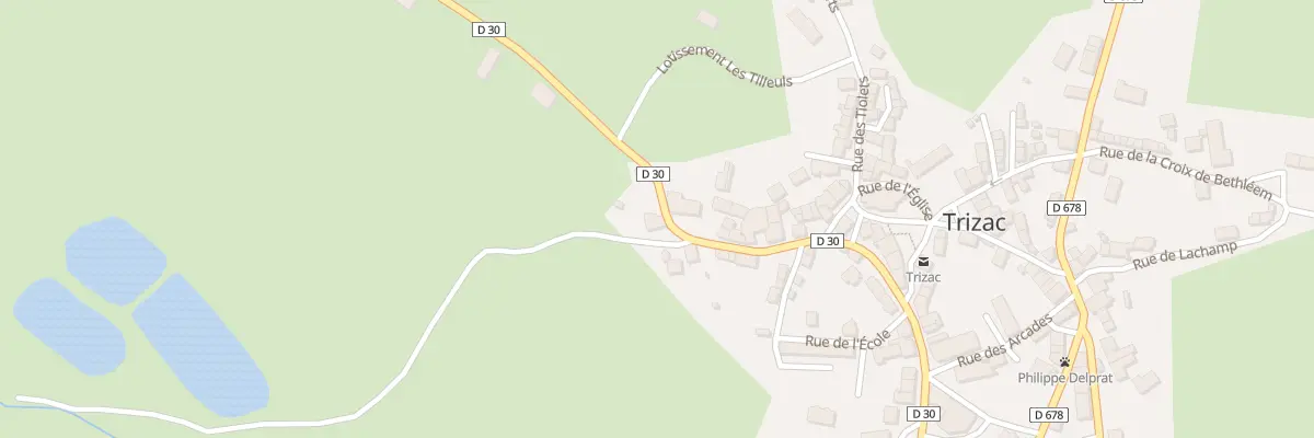 Plan du 23 Rte de Saignes à Trizac