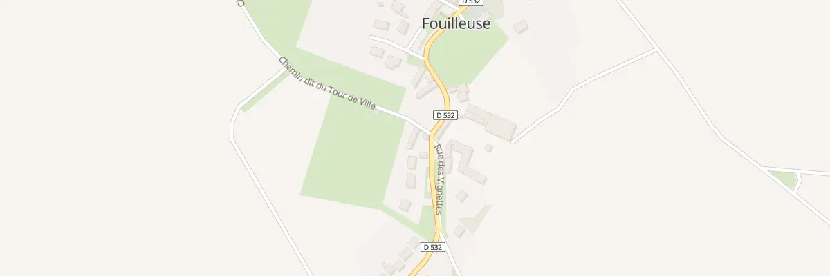 Plan du 10 Rue des Vignettes à Fouilleuse