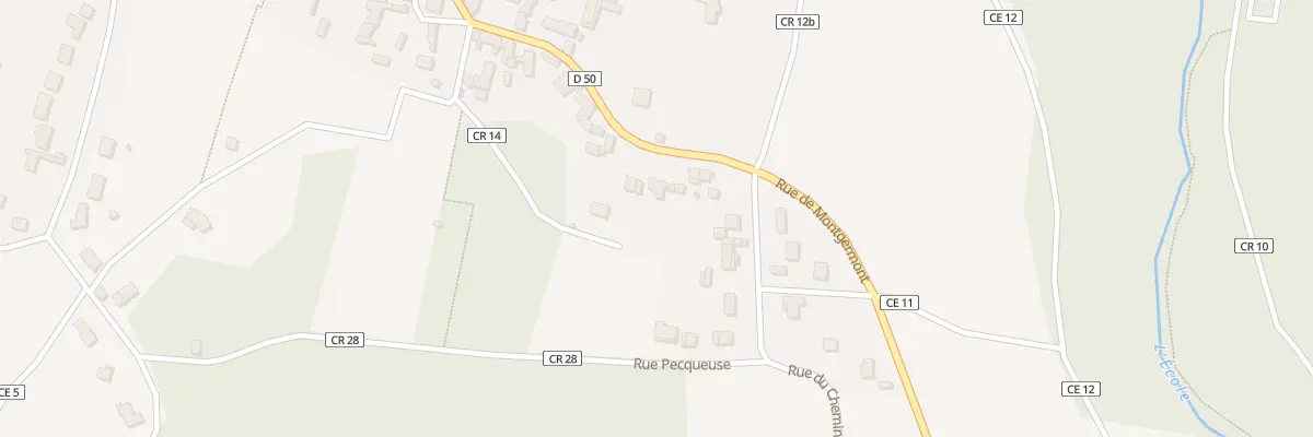 Plan du 5 Rue de Montgermont à Saint-Sauveur-sur-École