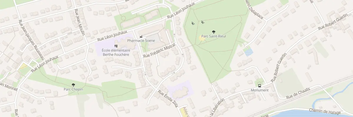 Plan du 5 Rue Albert Camus à Brenouille