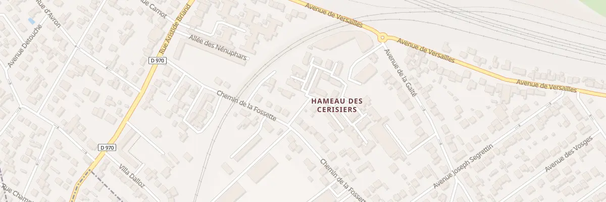 Plan du 18 All des Cedres à Gagny