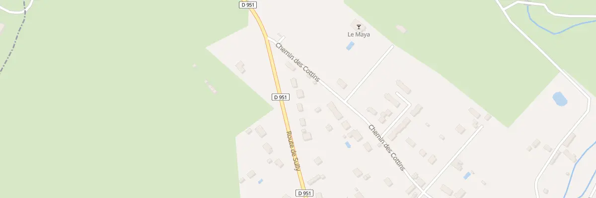 Plan du 75 Les Pierres Longues à Saint-Gondon