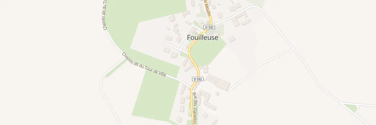 Plan du 6 Rue des Vignettes à Fouilleuse