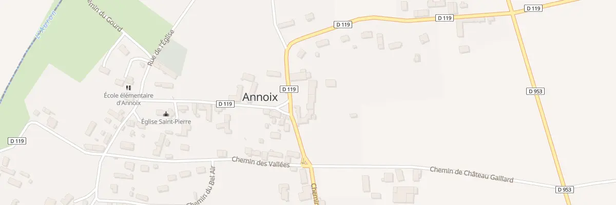 Plan du 4 Che du Portail à Annoix