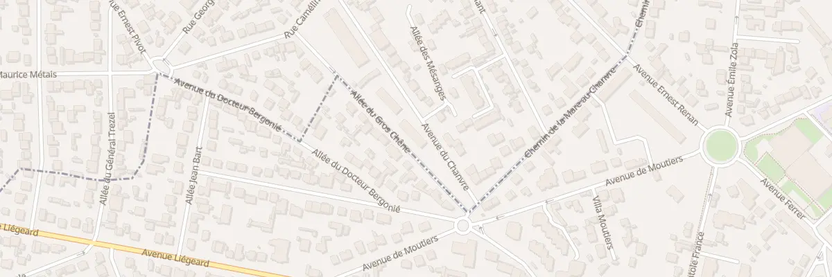 Plan du 6 Av du Gros Chene à Sevran