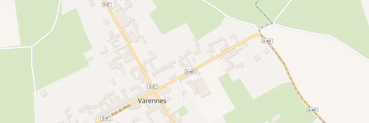 Plan du 7 Rue Duez à Varennes