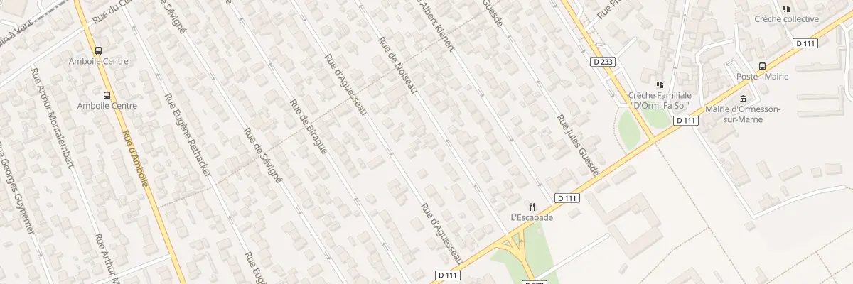 Plan du 23 Rue de Noiseau à Ormesson-sur-Marne