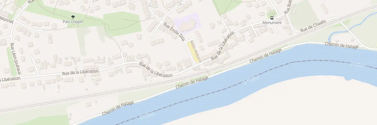 Plan du 13 Rue de la Libération à Brenouille