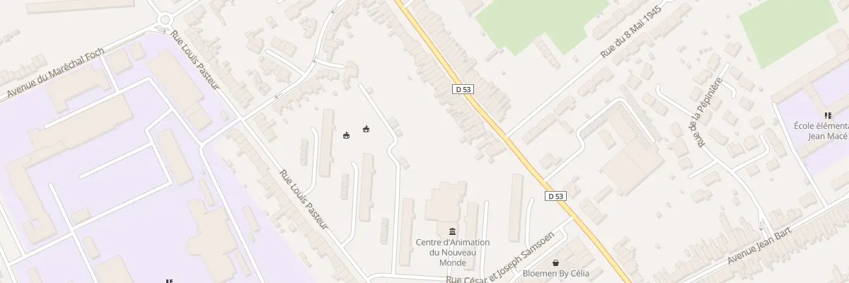 Plan du 53 Rue Verlyck à Hazebrouck