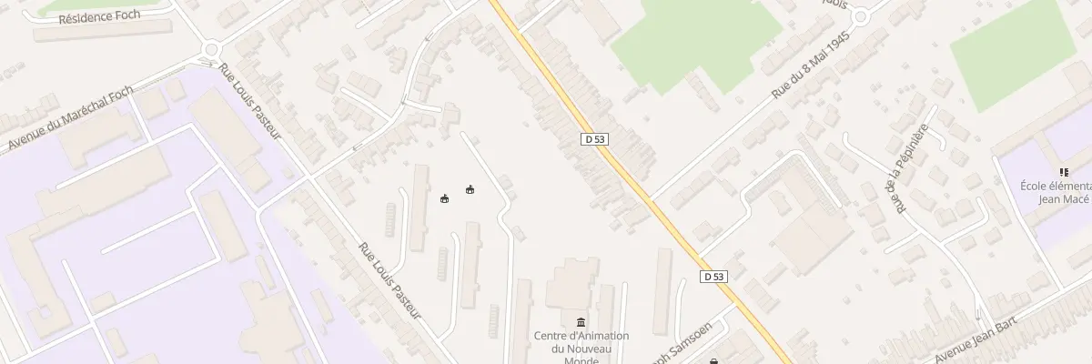 Plan du 59 Rue Verlyck à Hazebrouck