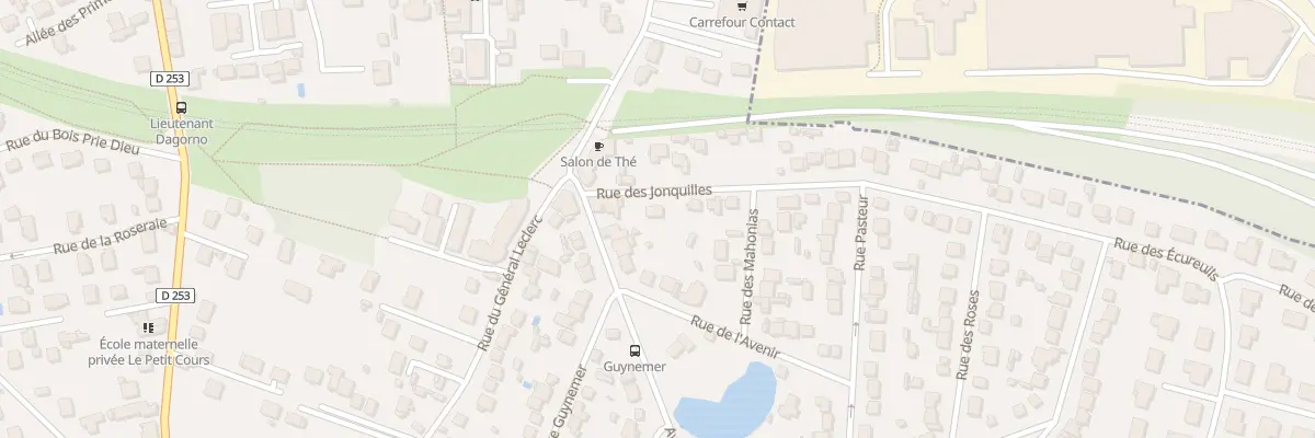 Plan du 6 Rue des Jonquilles à Villecresnes