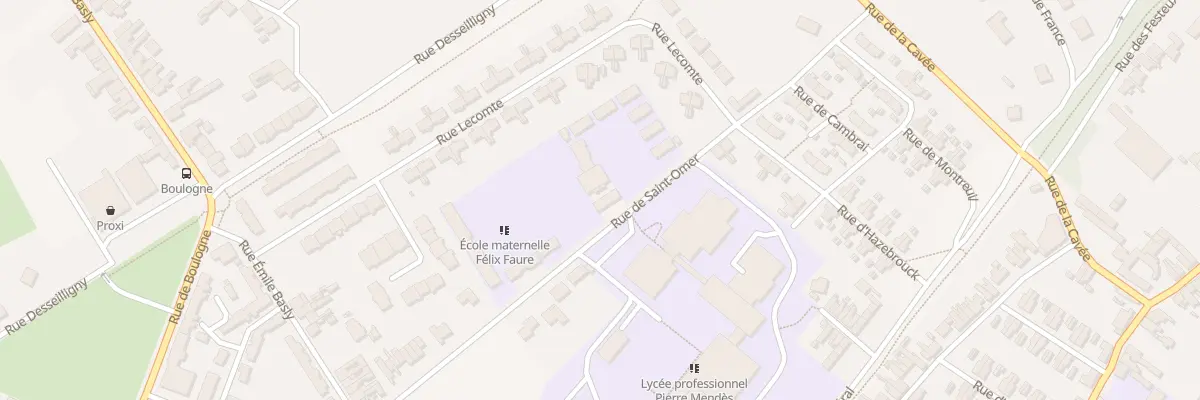 Plan du 231 Rue de Saint-omer à Bruay-la-Buissière