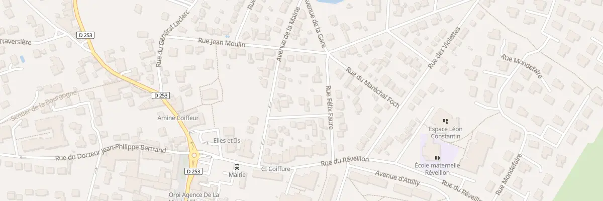 Plan du 8 Rue des Pervenches à Villecresnes