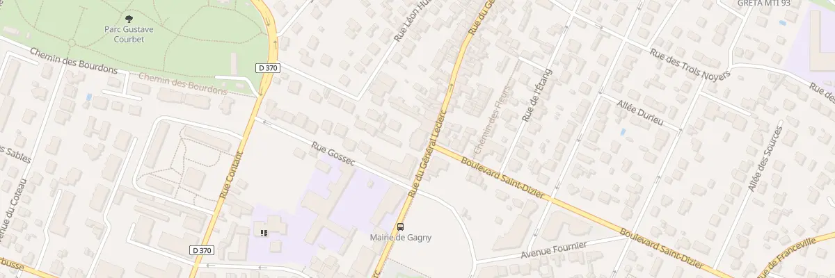 Plan du 41 Rue du Gal Leclerc à Gagny