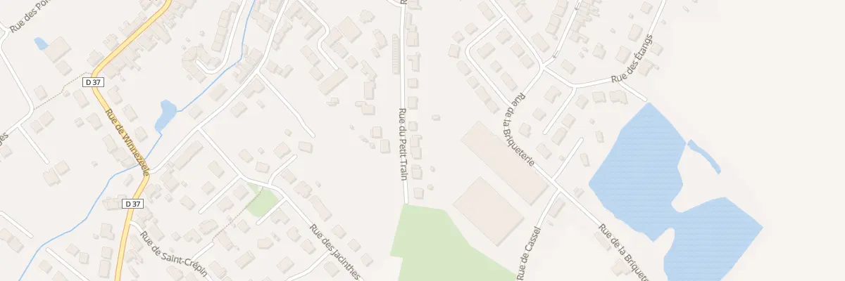 Plan du 231 Rue du Petit Train à Herzeele