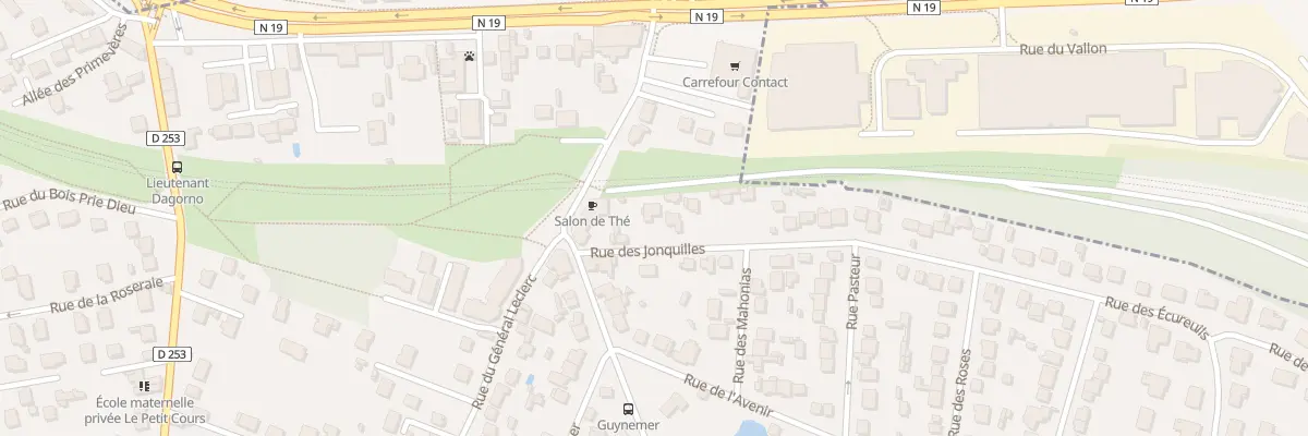 Plan du 5 Rue des Jonquilles à Villecresnes