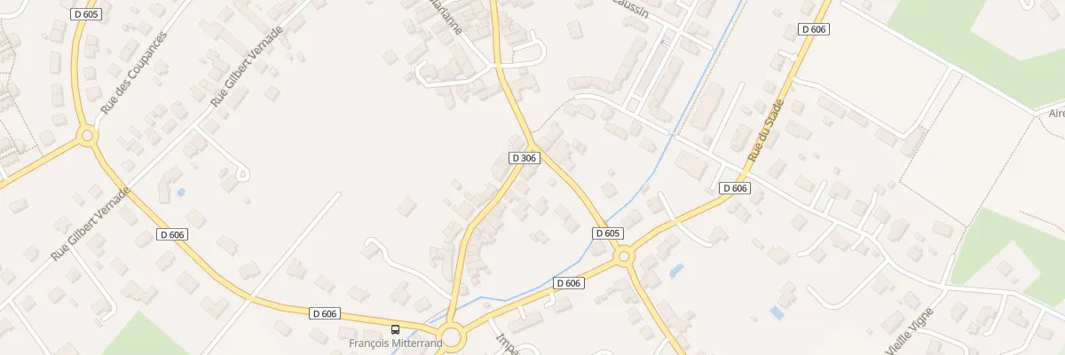 Plan du 3 Rue de la Libération à Domérat