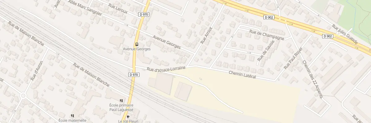 Plan du 32 Rue Amiot à Gagny