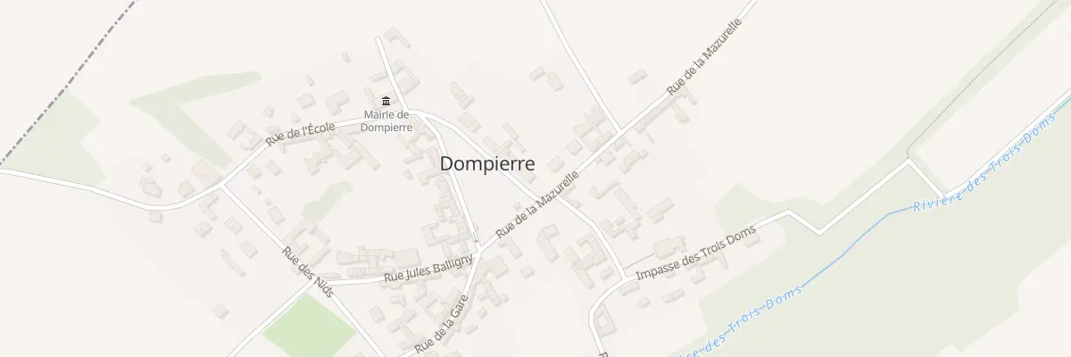 Plan du 11 Pl Publique à Dompierre